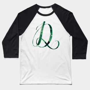 D initial cursive Baseball T-Shirt